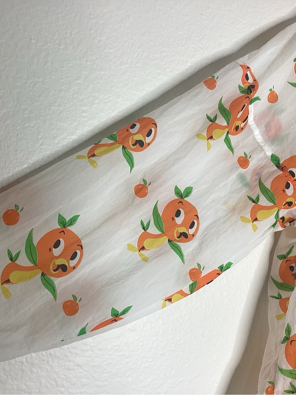 Disney Orange Bird Spirit Jersey Hoodie Windbreaker XL - Picture 3 of 8